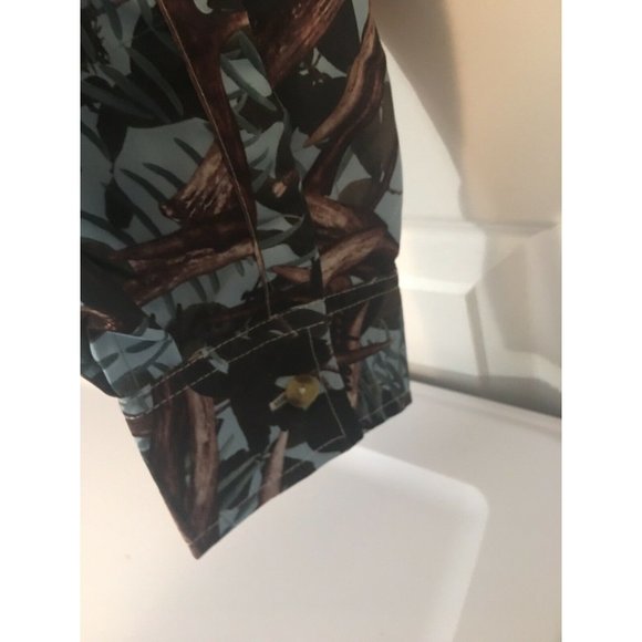 New Hidden‎ Antler Men's Camo Long Sleeve Vented Back Hunting Shirt Sz L NWT - Picture 6 of 10